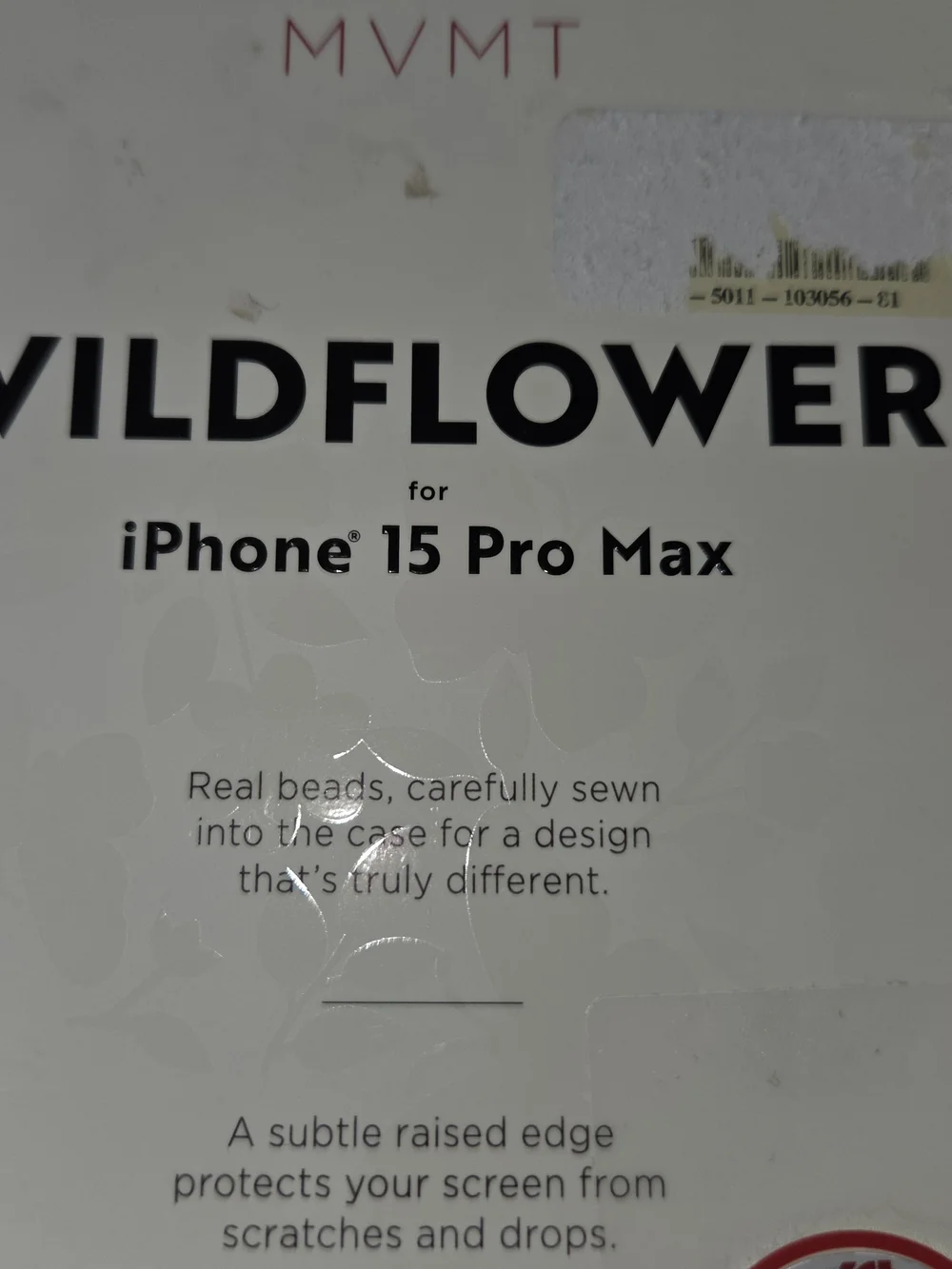 NIB, Wildflower Limited Edition Butterfly Beaded iPhone 15 Pro Max Case. CP